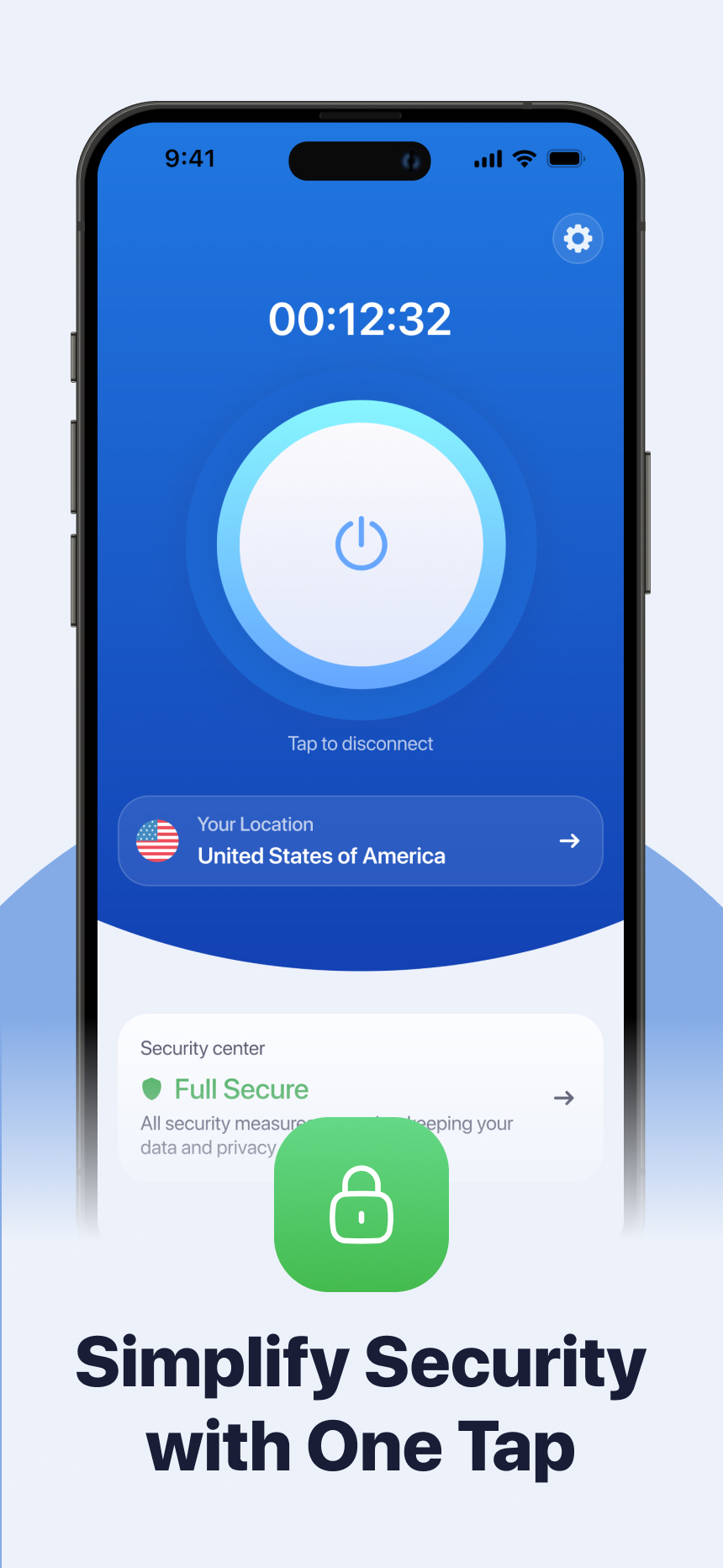 DataForge VPN App Screenshot
